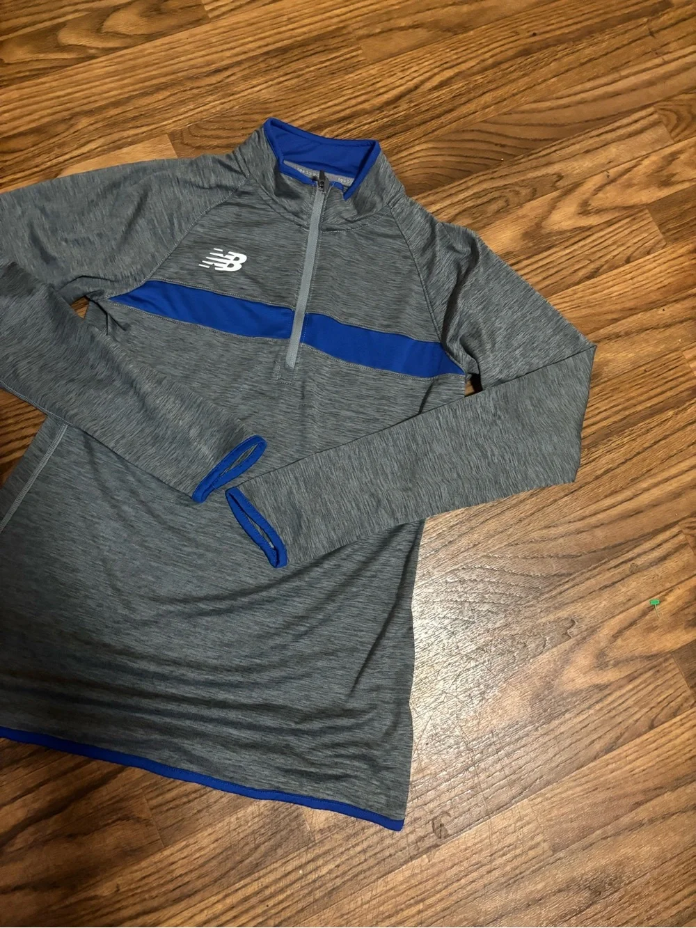New Balance Dry * Womans Athletic Fit 1/4 Zip Training Shirt Long Sleeve * M